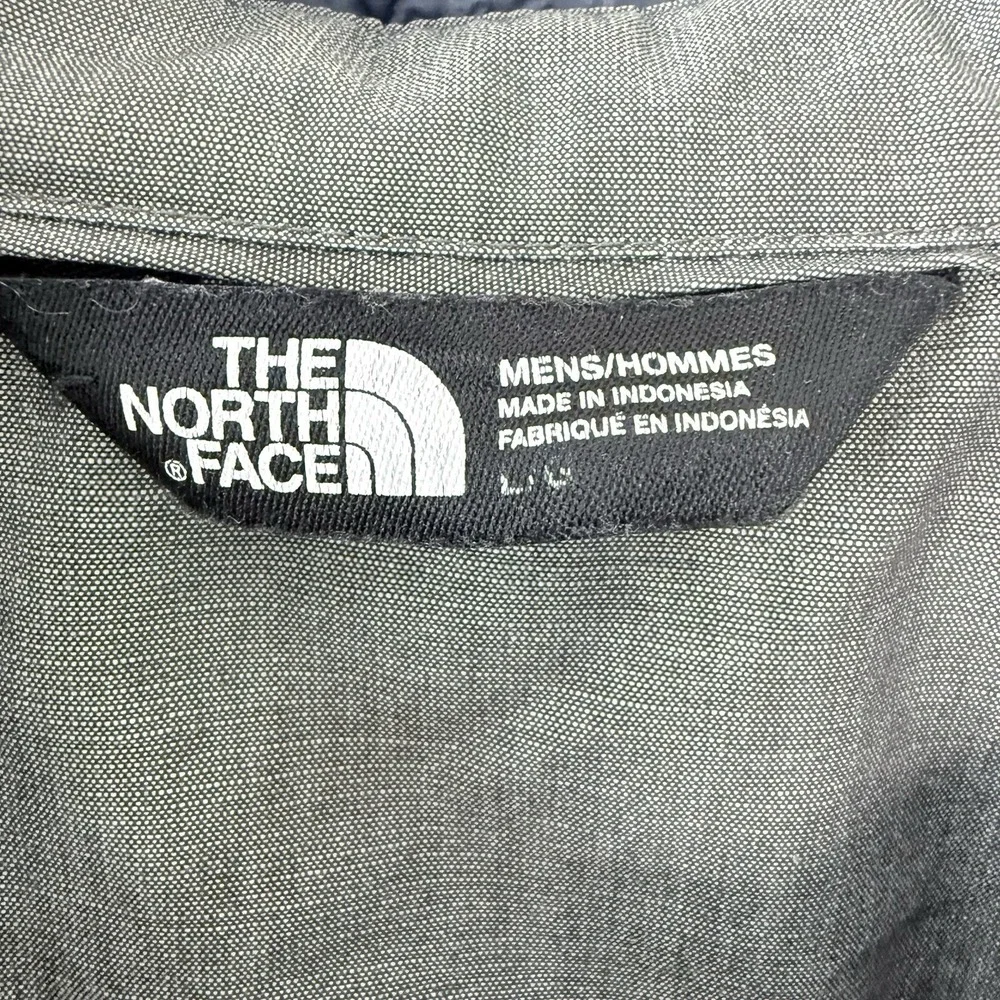 The North Face Lost Coast Thermoball Jacket Men's Size‎ L Blue Quilted Shacket